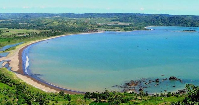 Salah satu sudut Geopark Ciletuh.