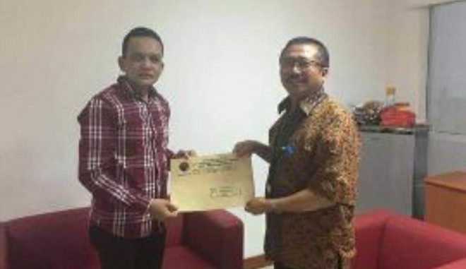 Amin Nasution dan Bambang DH di DPP PDIP 