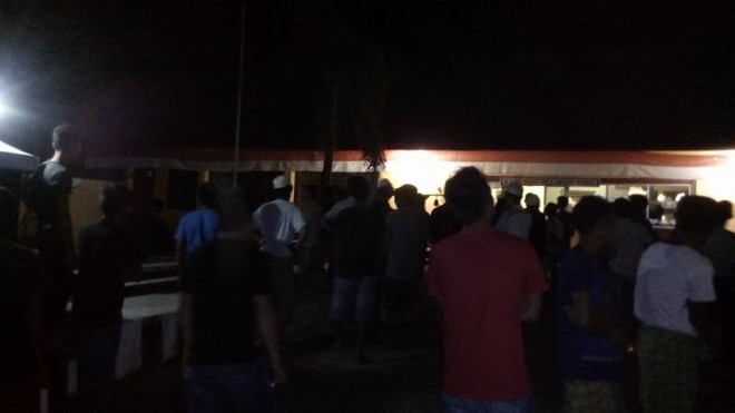 Pembakaran Mapolsek Tabir.