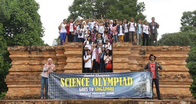 Peserta Jambi Ekspres Science Olympiad Goes To Singapore.