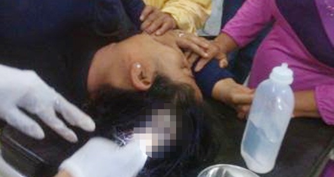 Korban penganiayaan Nurlena binti Usman.