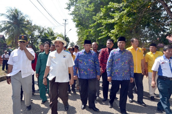 Sudirman Zaini bersama Zulfikar Achmad saat Pilkada Bungo beberapa waktu lalu