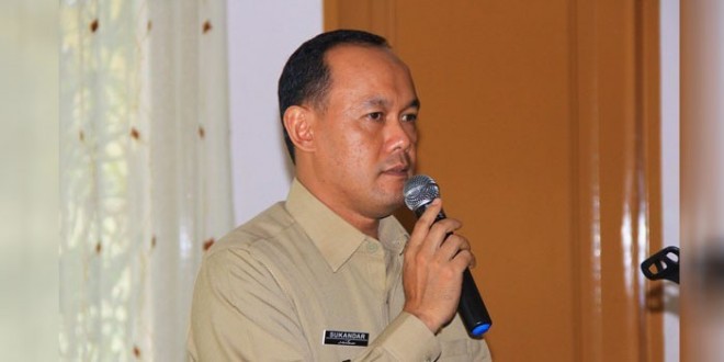 Calon Bupati Tebo Sukandar.