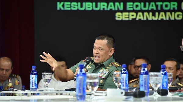 Panglima TNI Jenderal TNI Gatot Nurmantyo. FOTO: Dok. Puspen TNI