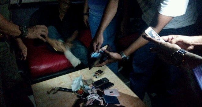 Petugas berhasil mengamankan barang bukti.