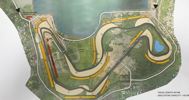 Denah Sirkuit motogp palembang.