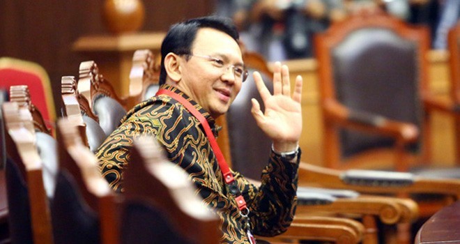 Gubernur DKI Jakarta (nonaktif) Basuki Tjahaja Purnama alias Ahok.
