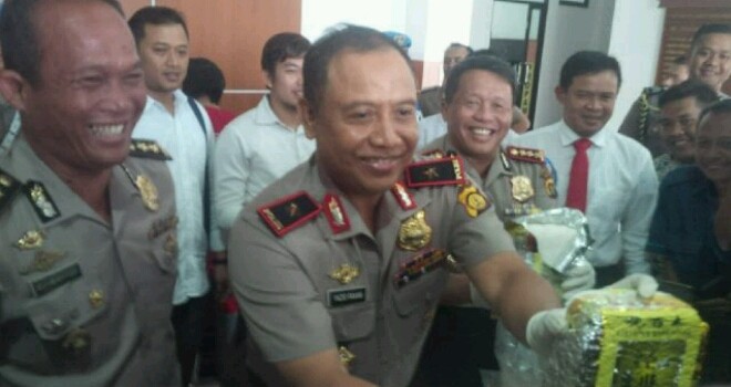Sabu 2Kg yang diamankan Anggota Direktorat Reserse Narkoba Polda Jambi.