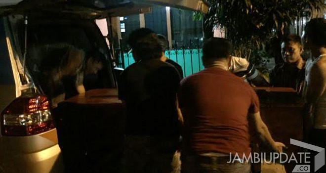 Jenazah Zahrudin alias Edong.