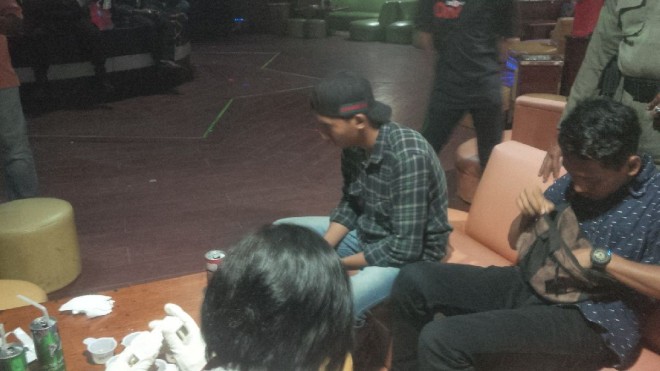 Razia hiburan malam.