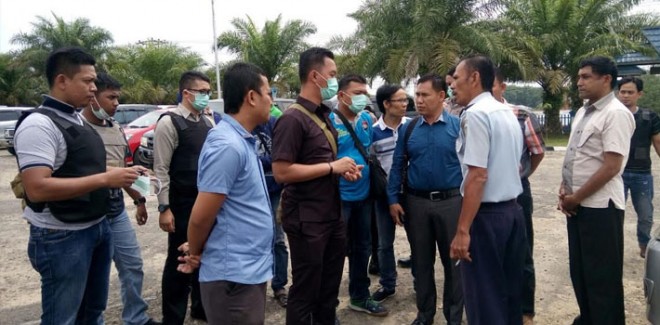 Satnarkoba Polres Bungo menggelar Razia di Lapas.