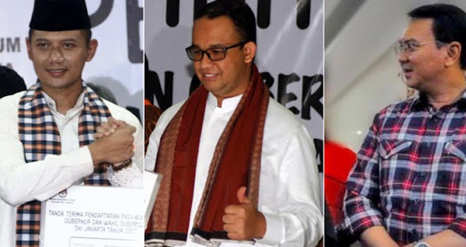 Calon Gubernur DKI Jakarta.