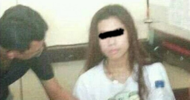 Rus menjadi viral di media sosial, setelah mengendarai sepeda motor tanpa busana di Jalan Ahmad Yani II, Sungai Raya, Kubu Raya, Minggu (15/1). NETIZEN FOR RAKYAT KALBAR