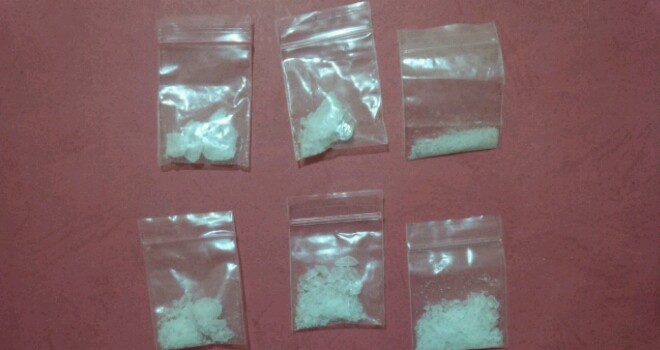 Barang bukti sabu yang diamankan dari tersangka.