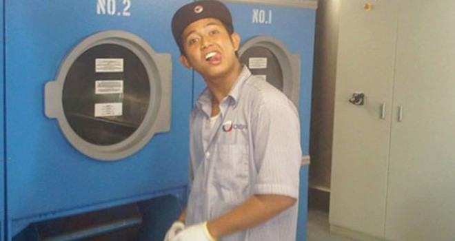 Gede Sukrantara, tenaga kerja Indonesia (TKI) yang bekerja di kapal pesiar di Amerika Serikat. Foto: Radar Bali/istimewa