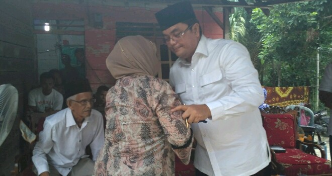 Kunjungan IW ke Desa Sungai Bertam, Kecamatan Jaluko, Muaro Jambi.