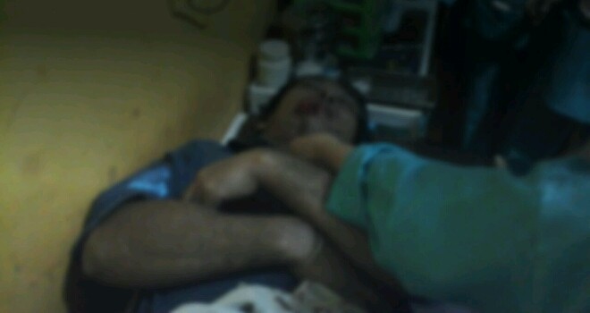 Hasan Basri (48) korban penikaman.