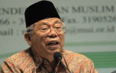 Ketua MUI Kiai Maruf Amin. (Foto : Jawapos)