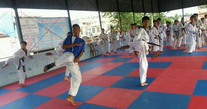 Atlet Taekwondo Jambi. 
