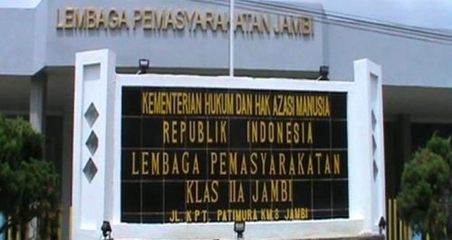 Lembaga Permasyarakatan (LP) Kelas IIA Jambi.
