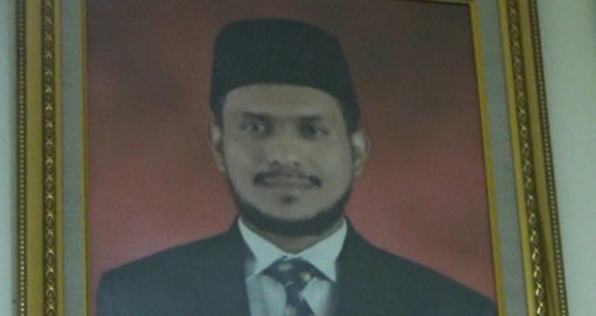 Anggota DPRD Pasuruan dari Fraksi PKS Muhammad Nadir Umar yang diamankan Densus 88. Foto: JPG/Pojokpitu