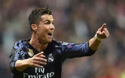 Cristiano Ronaldo berhasil menjadi pencetak gol terbanyak sepanjang masa di eropa (AFP)