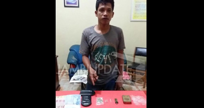 Taupik Hidayat saat Anggota Satresnarkoba Polres Sarolangun.