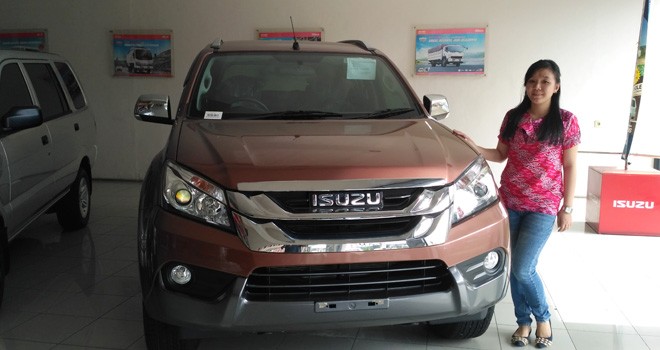 Isuzu MU-X yang tampil lebih elegan, siap untuk digunakan mudik lebaran