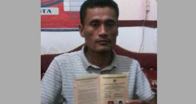 Jamin, suami yang diusir istri dari rumah. Foto: PojokJabar/JPG