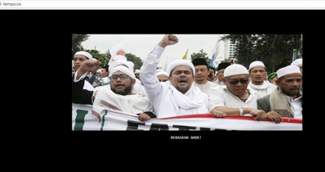 Setelah Situs PN Negara Diretas, Giliran Website Tempo Diserang. Foto INT