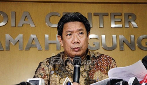 Mahkamah Agung Konpers Putusan Kasasi Anas Urbaningrum Ilustrasi by: Ricardo/JPNN.com