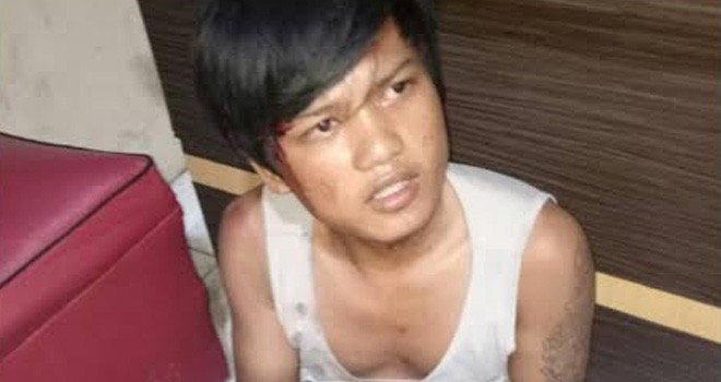 Pelaku begal yang berhasil diamankan Tim Opsnal Satreskrim Polresta Jambi.