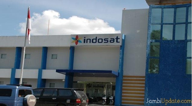 Kantor Indosar Jambi. Foto: Dok.Jambiupdate.co