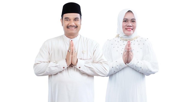 Anggota DPR RI Sutan Adil Hendra (SAH) & Hj. Evi Herawati.