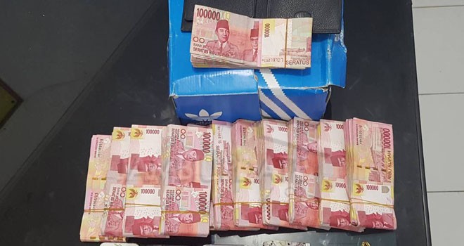 Barang bukti yang berhasil diamankan polisi.