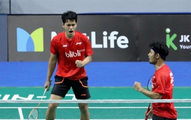 Berry/Hardi berhasil kembali meraih gelar juara di Thailand (PBSI)