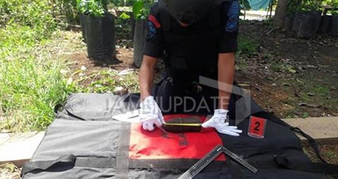 Dua Mortir yang Ditemukan Warga di Kerinci Masih Aktif.