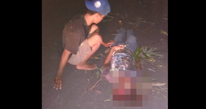 Kecelakaan maut terjadi di jalan teluk majelis.