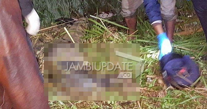 Mayat Mr X di Sungai Penuh Ditemukan Sudah Membusuk di Belakang Sekolah.