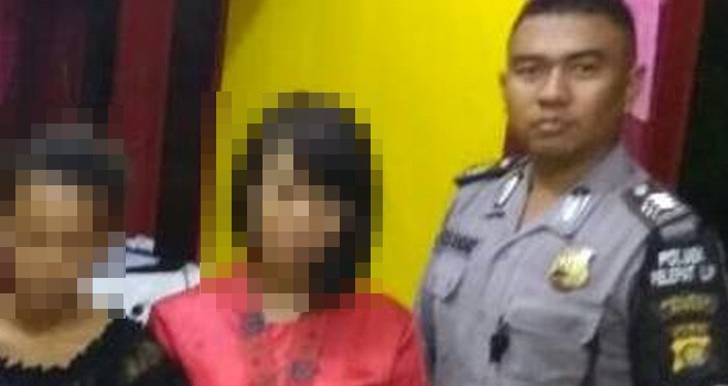 2 Wanita yang berhasil diamankan polisi.