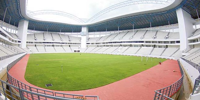 Wajah Stadion Batakan , Kaltim. Foto : Prokal