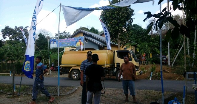 Air Bersih Di Pemondokan.