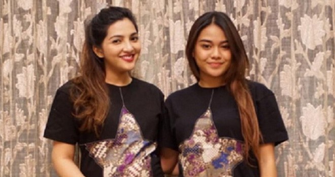 Ashanty dan Aurel Hermansyah.