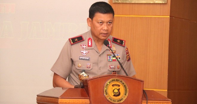 Kapolda Jambi, Brigjen Pol Priyo Widyanto.