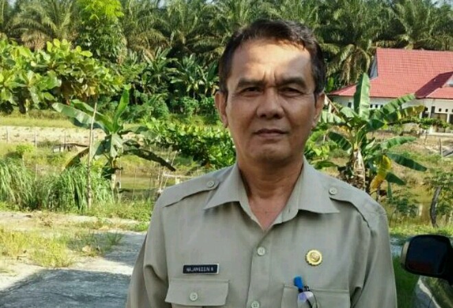 Pimpinan Kafilah Muaro Jambi Drs. Najamudin.