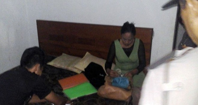 Polsek Pancurbatu menggelar razia pada hotel di Jalan Jamin Ginting, Desa Pertampilen, Kecamatan Pancurbatu, Deliserdang, Medan, Sumut.