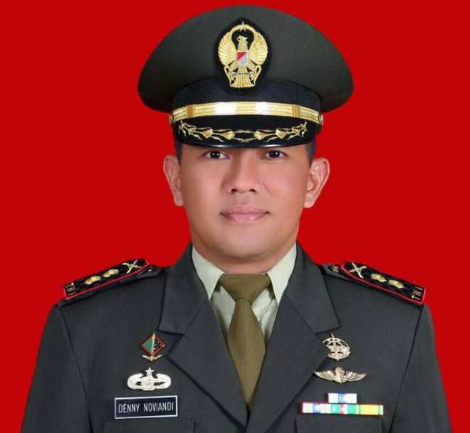 Komandan Kodim 0415/Batanghari, Letkol Denny Noviandi.