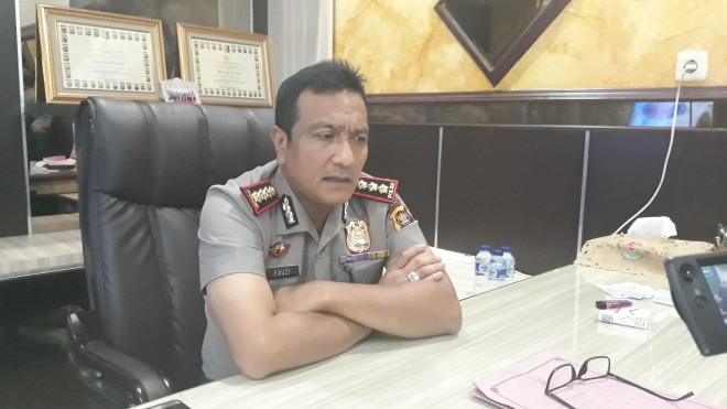 Kapolresta Jambi, Kombes Pol Fauzi Dalimunthe.