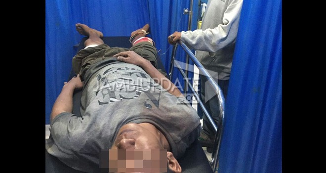 Seorang pengedar narkoba jenis ganja dilumpuhkan polisi.