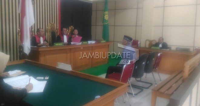 Suasana Pengadilan Tipikor Jambi.